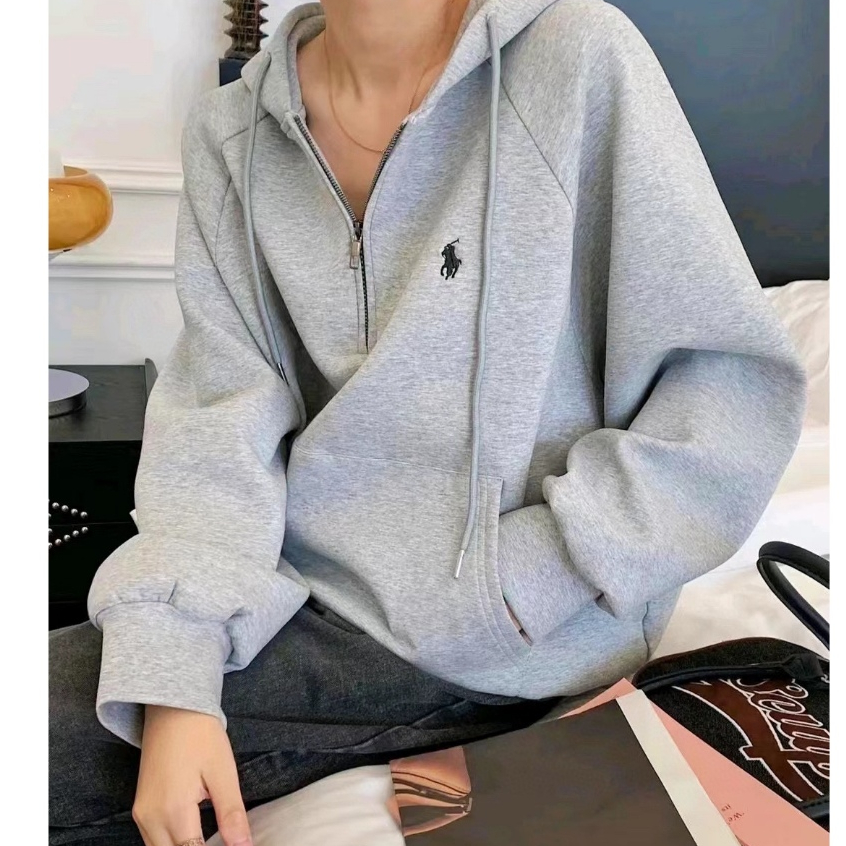 Áo hoodie Lông Cừu Nữ polo ralph lauren