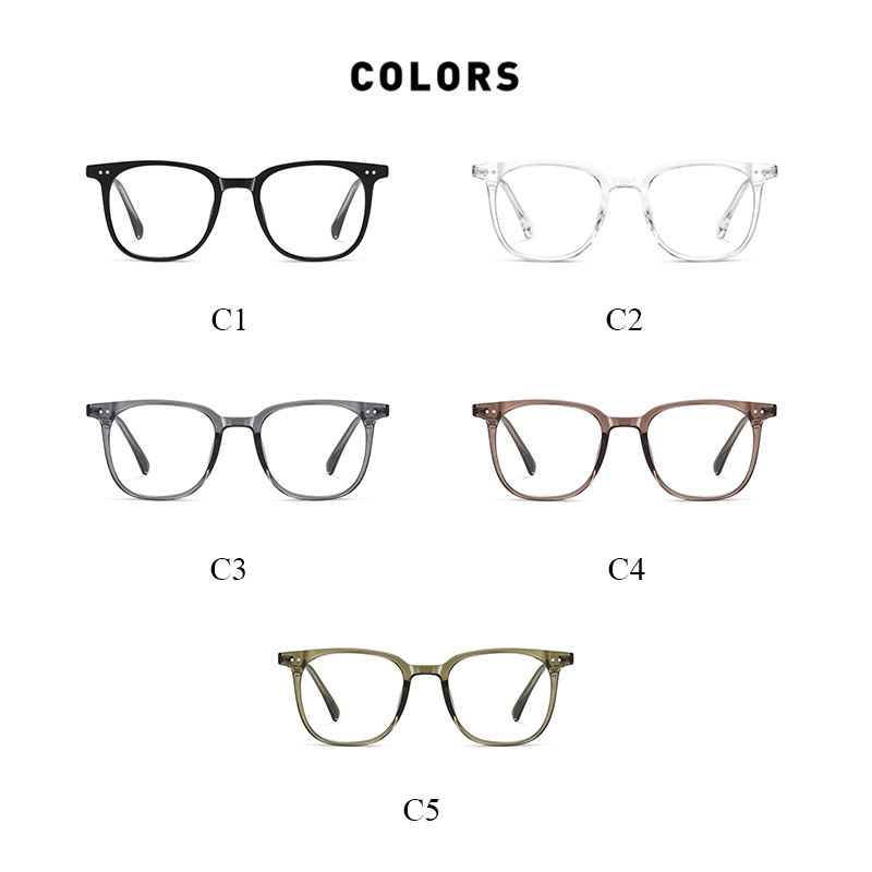 Veithdia Mắt Kính Gọng Vuông Chống Ánh Sáng Xanh Thời Trang Dành Cho Nam Và Nữ b2305