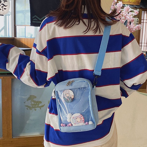 Túi Đeo Chéo Vai Trong Suốt Phong Cách Anime