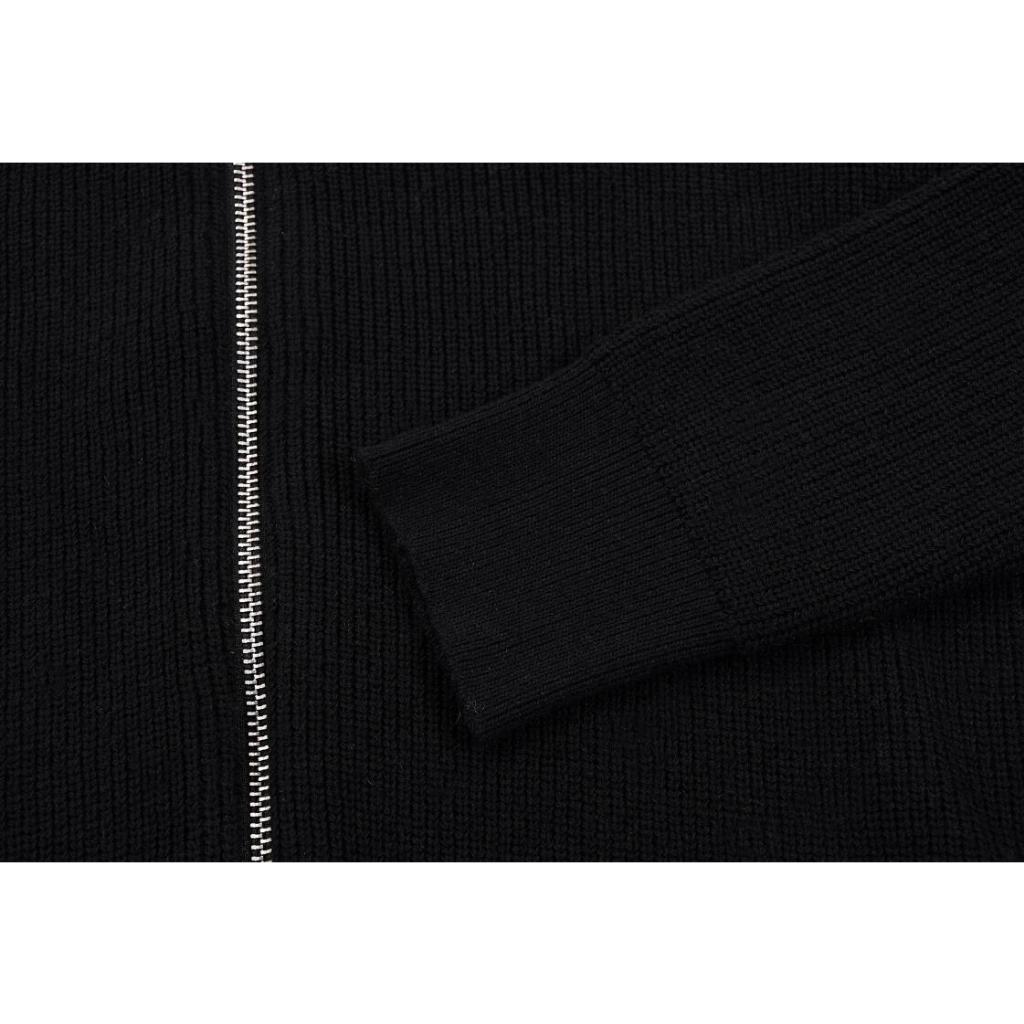 Ralph lauren Áo Khoác polo Dệt Kim Phối Khóa Kéo Thêu logo Cá Tính Cho Nam