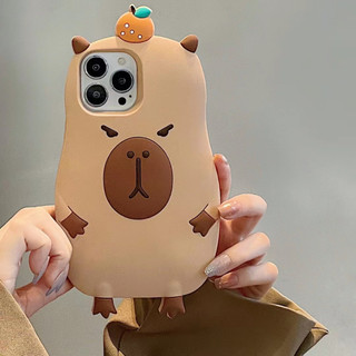 Ôp Điện Thoại Silicon Dẻo Họa Tiết Hoạt Hình Cá Kappa 3d Dễ Thương Cho iphone 11 12 13 14 15 pro max Ốp