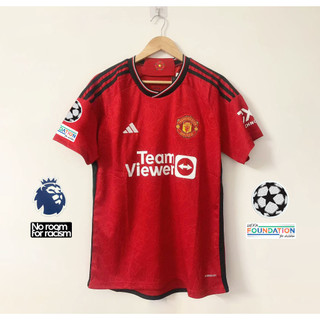 Áo Thun Tay Ngắn In Chữ manchester united Chất Lượng Cao Size s-4xl 2324