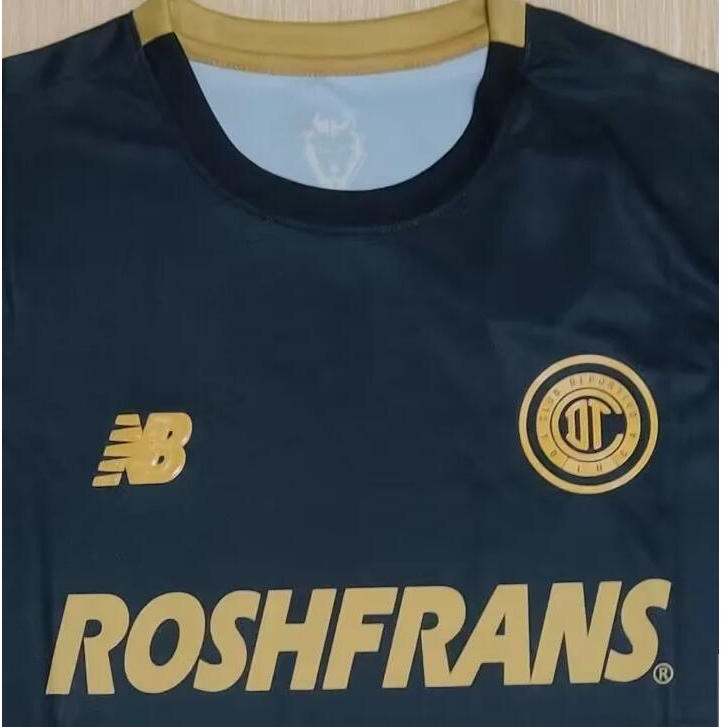 Áo Bóng Đá Màu Đen Số 23 / 24 toluca Trẻ Trung Năng Động Cho Nam Giới