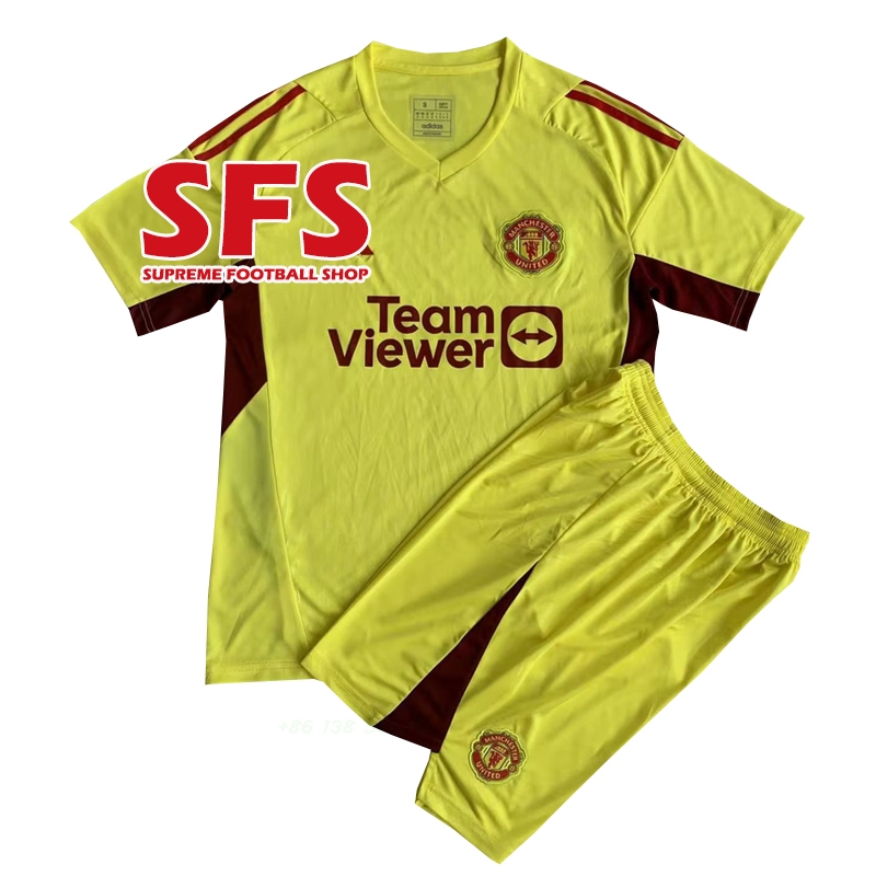 Áo Thun Đá Banh Tay Ngắn Size S-2XL 23-24 MU Man U Cho Nam