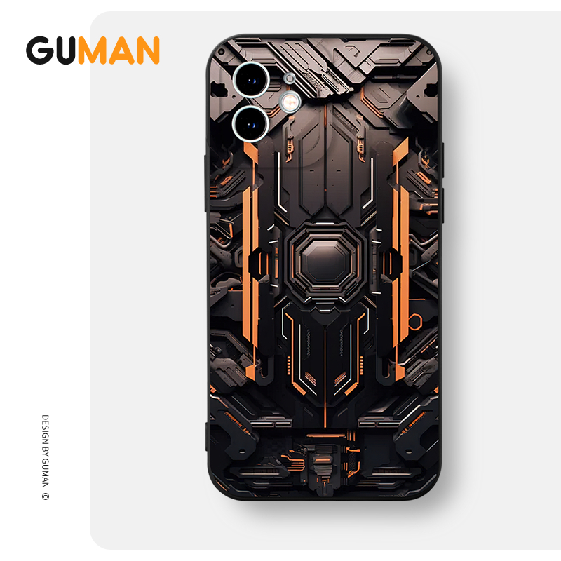 Ốp lưng GUMAN mềm chống bẩn ngầu dễ thương đẹp Cho iPhone 15 14 13 12 11 Pro Max SE 2020 X XR XS 8 7 ip 6S 6 Plus kute xyb2445