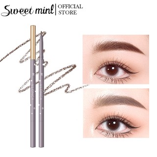 Sweet mint Vlonnca Bút Chì Kẻ Lông Mày Hai Đầu 1.5mm Tự Động Xoay Bền Màu Chống Thấm Nước Dễ Sử Dụng Cho Người Mới Bắt Đầu
