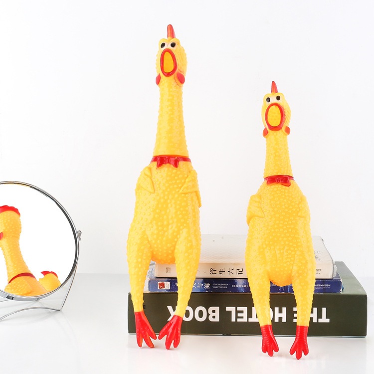 La Hét Gà Đồ Chơi Cho Chó Màu Vàng Giảm Stress Ngộ Nghĩnh An Toàn Squaking Người Lớn Trẻ Em