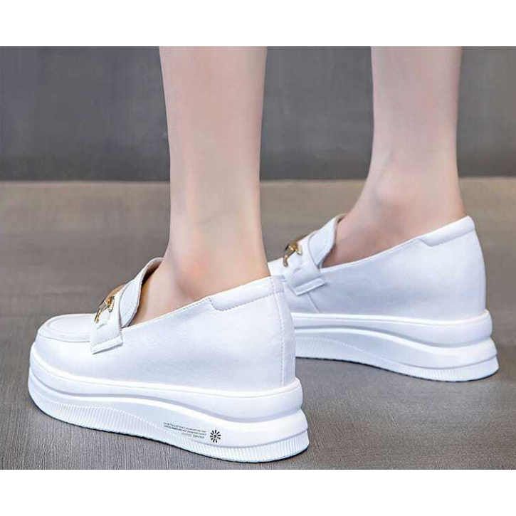 Giày Trượt Patin Đế Dày Tăng Chiều Cao Không Trượt Có Khóa Cài Thoáng Khí Thời Trang Xuân Hè 2023 Cho Bạn Gái