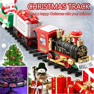 Christmas Train Set - Christmas Tree Train Set Around The Tree - Christmas Train Sets for Under The Tree - Train Set for Christmas Tree