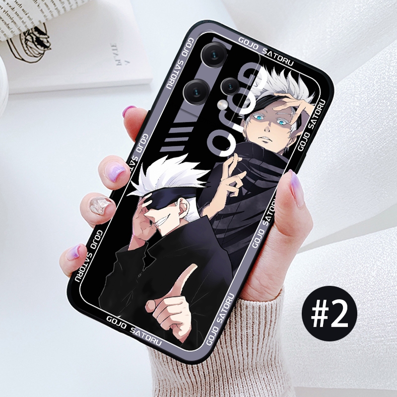 Ốp Điện Thoại Mềm Họa Tiết gojo satoru itadori yuji Cho realme 10 8 8i 10 9 9i plus pro 4g 5g