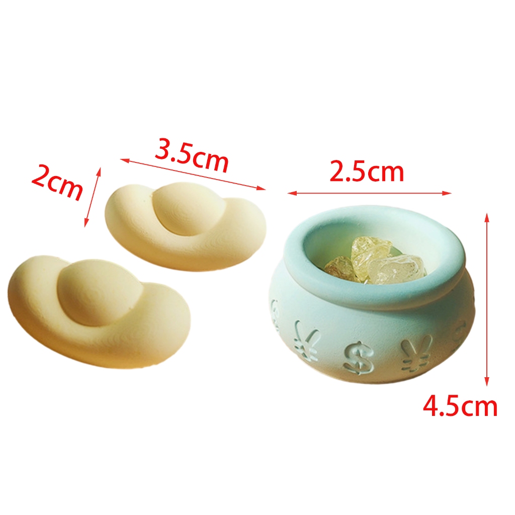 Dễ Thương Tượng Guanyin/Thần giàu có Đá Khuếch Tán Tinh Dầu Để Bàn Trang Trí Xe Hơi/phòng ngủ/văn phòng