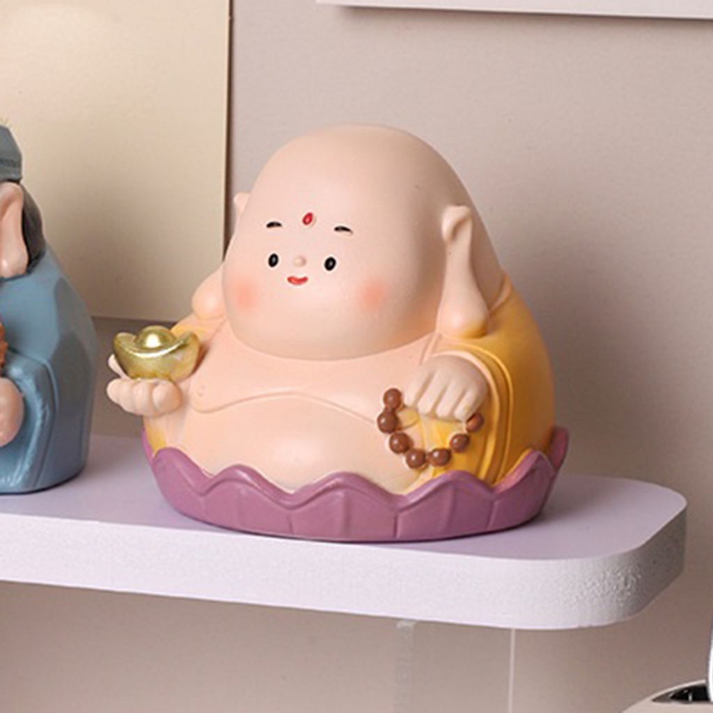 Hoạt Hình Tượng Phật Trang Trí Nội Thất Xe Hơi/bàn làm việc