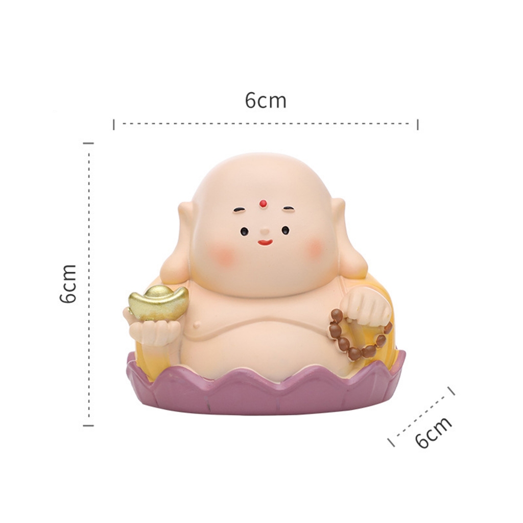 Hoạt Hình Tượng Phật Trang Trí Nội Thất Xe Hơi/bàn làm việc