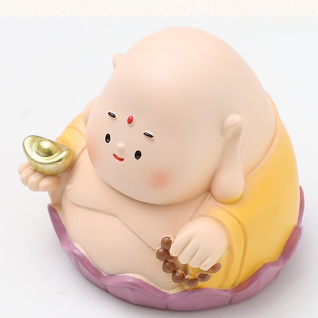 Hoạt Hình Tượng Phật Trang Trí Nội Thất Xe Hơi/bàn làm việc