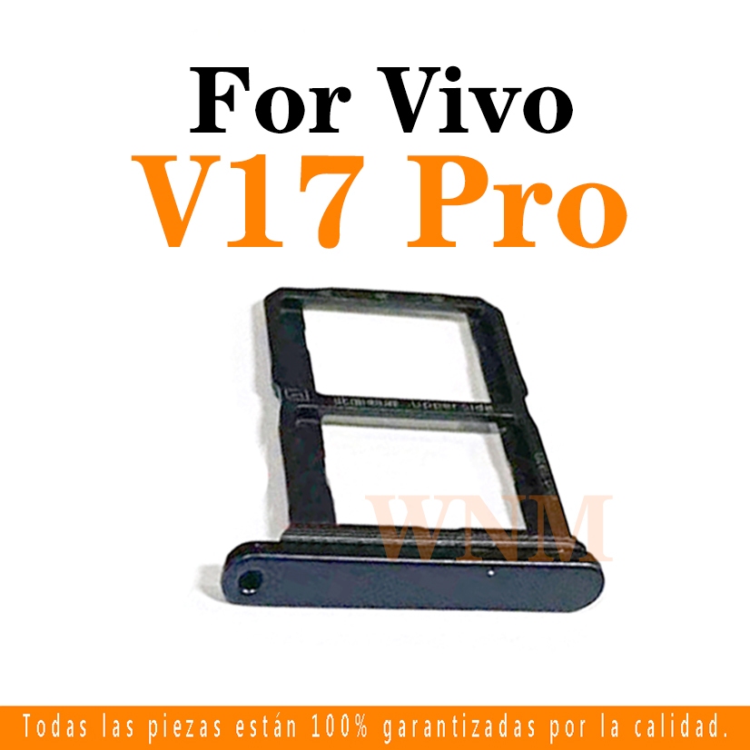 Dành Cho VIVO V17 Pro / V17pro Sim Khay Thẻ Sim Khe Cắm Thẻ Chủ Đầu Đọc Thẻ SD Khe Cắm Adapter Thay Thế Một Phần