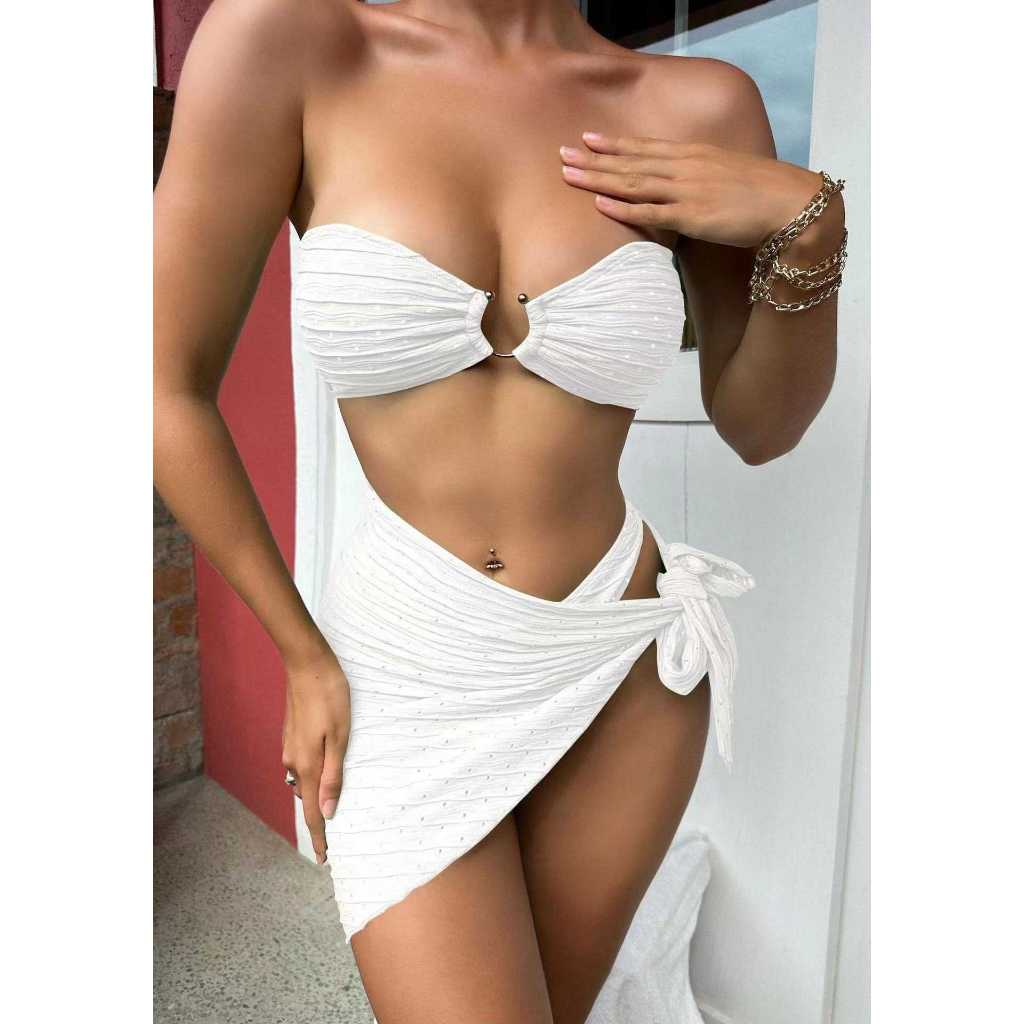 Áo Tắm Ba Mảnh Mới Với bikini Ống