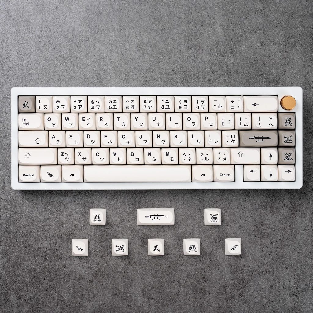 Keycaps Danh Dự GMK, 126 Phím Keycaps PBT Anh Đào Hồ Sơ DYE-SUB Keycaps GMK Cá Tính Cho Bàn Phím Cơ