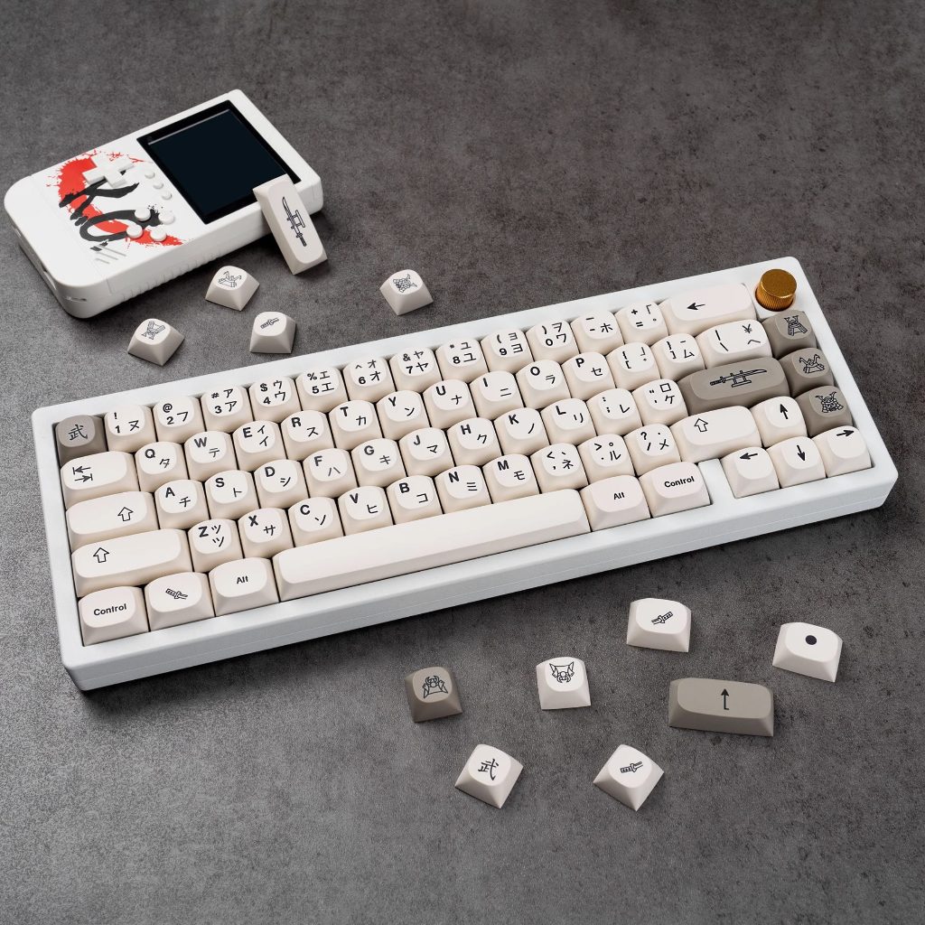 Keycaps Danh Dự GMK, 126 Phím Keycaps PBT Anh Đào Hồ Sơ DYE-SUB Keycaps GMK Cá Tính Cho Bàn Phím Cơ