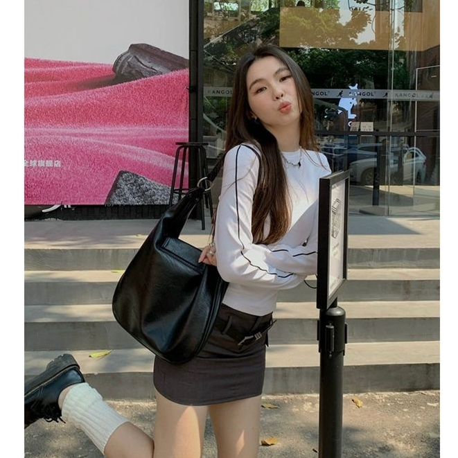 VanessaLab áo phông áo thun nữ croptop baby tee Thể thao Fashion Thời trang Korean WTX2392ZDW 38Z230923