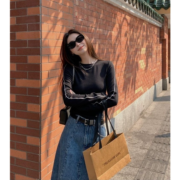 VanessaLab áo phông áo thun nữ croptop baby tee Thể thao Fashion Thời trang Korean WTX2392ZDW 38Z230923