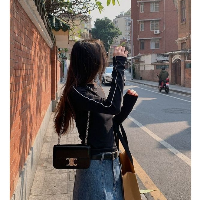 VanessaLab áo phông áo thun nữ croptop baby tee Thể thao Fashion Thời trang Korean WTX2392ZDW 38Z230923