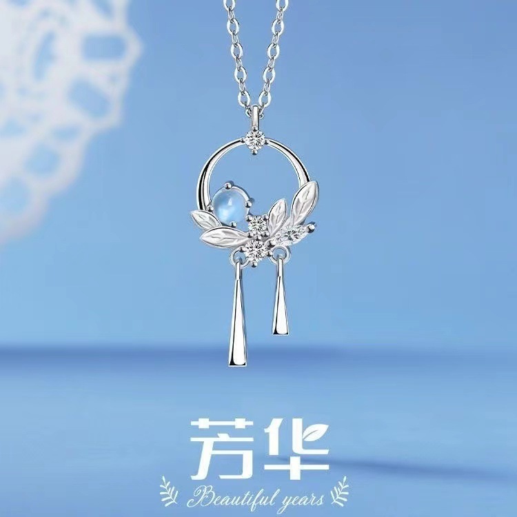 Vòng cổ boudoir boudoir Chính Hãng Mặt Hình Hoa Trái Tim Nhẹ Nhàng Cho Nữ Sinh