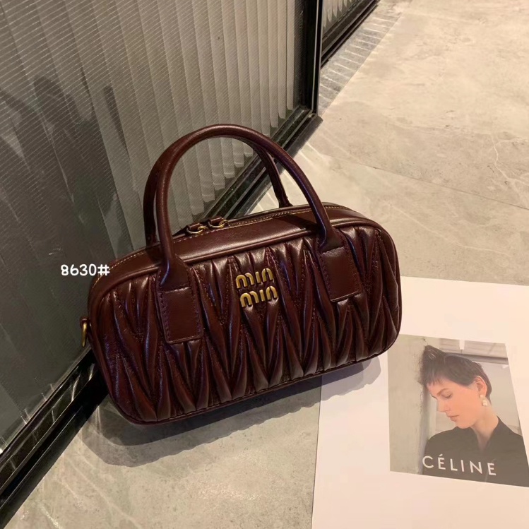 Túi Đeo Chéo Vai Bằng Da Thật Họa Tiết Thêu Phong Cách retro Cho Nữ777777-8630