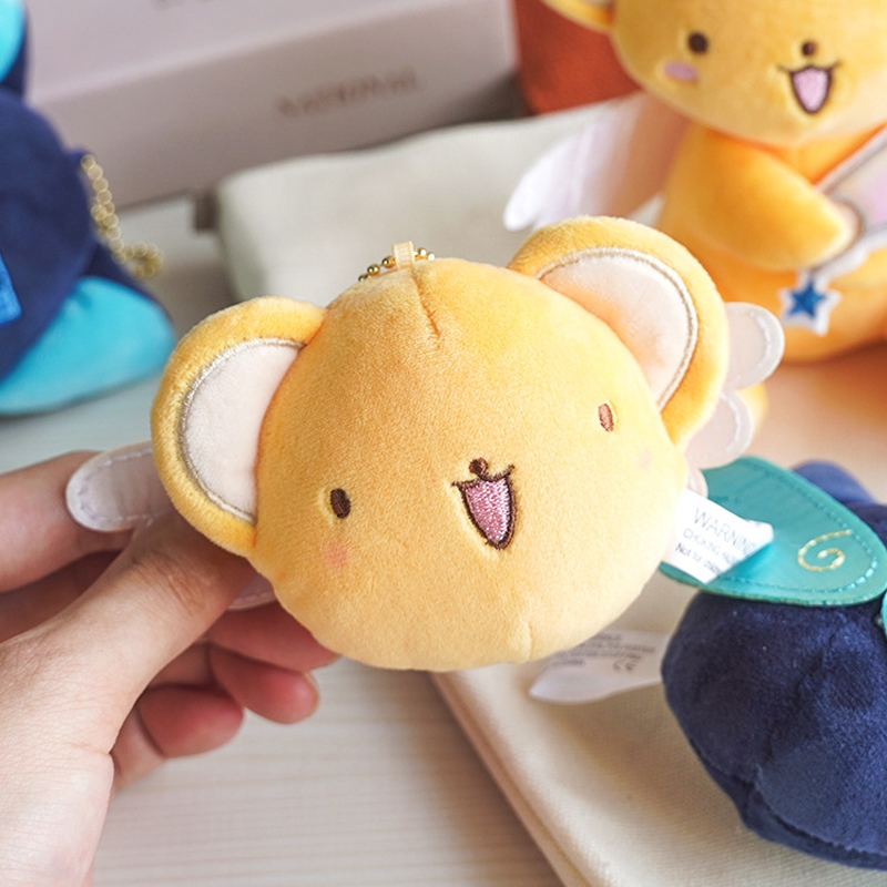 Búp Bê Nhồi Bông Hình Thủ Lĩnh Thẻ Bài sakura kinomoto cerberus S Spinnerel 7cm Mềm Mại Trang Trí Ba Lô Giáng Sinh Quà Tặng Giáng Sinh Cho Trẻ Em