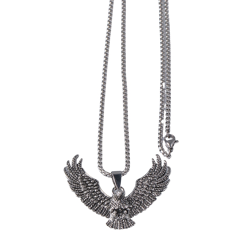 Vòng cổ hình chim đại bàng thời trang độc đáo cho nam