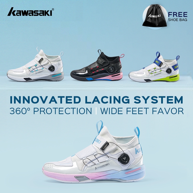 Kawasaki Giày Thể Thao Hấp Thụ Sốc Siêu Nhẹ Thoáng Khí Chất Lượng Cao