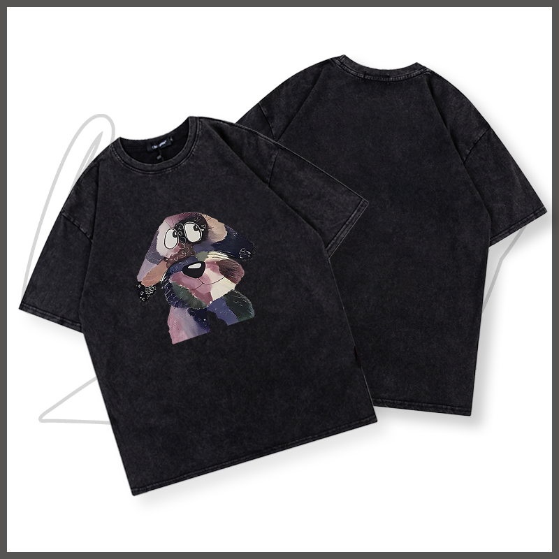 Áo thun nam BEEYANBUY Y0506 100% cotton in hình thời trang unisex ulzzang công nghệ wash
