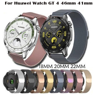Dây Đeo Bằng Thép milanese Cho Đồng Hồ huawei gt 4 46mm 41mm 18mm 20mm 22mm gt 3 pro 43mm