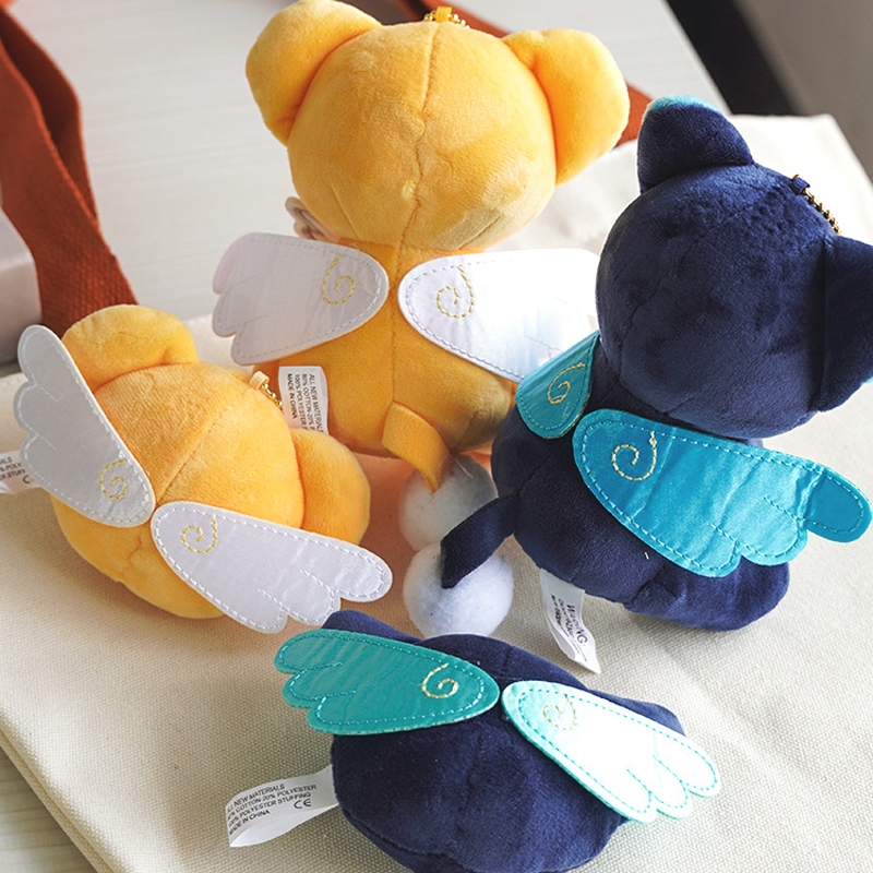 Búp Bê Nhồi Bông Hình Thủ Lĩnh Thẻ Bài sakura kinomoto cerberus S Spinnerel 7cm Mềm Mại Trang Trí Ba Lô Giáng Sinh Quà Tặng Giáng Sinh Cho Trẻ Em