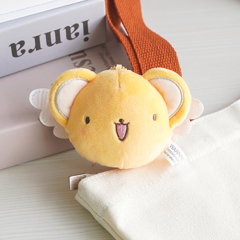 Búp Bê Nhồi Bông Hình Thủ Lĩnh Thẻ Bài sakura kinomoto cerberus S Spinnerel 7cm Mềm Mại Trang Trí Ba Lô Giáng Sinh Quà Tặng Giáng Sinh Cho Trẻ Em