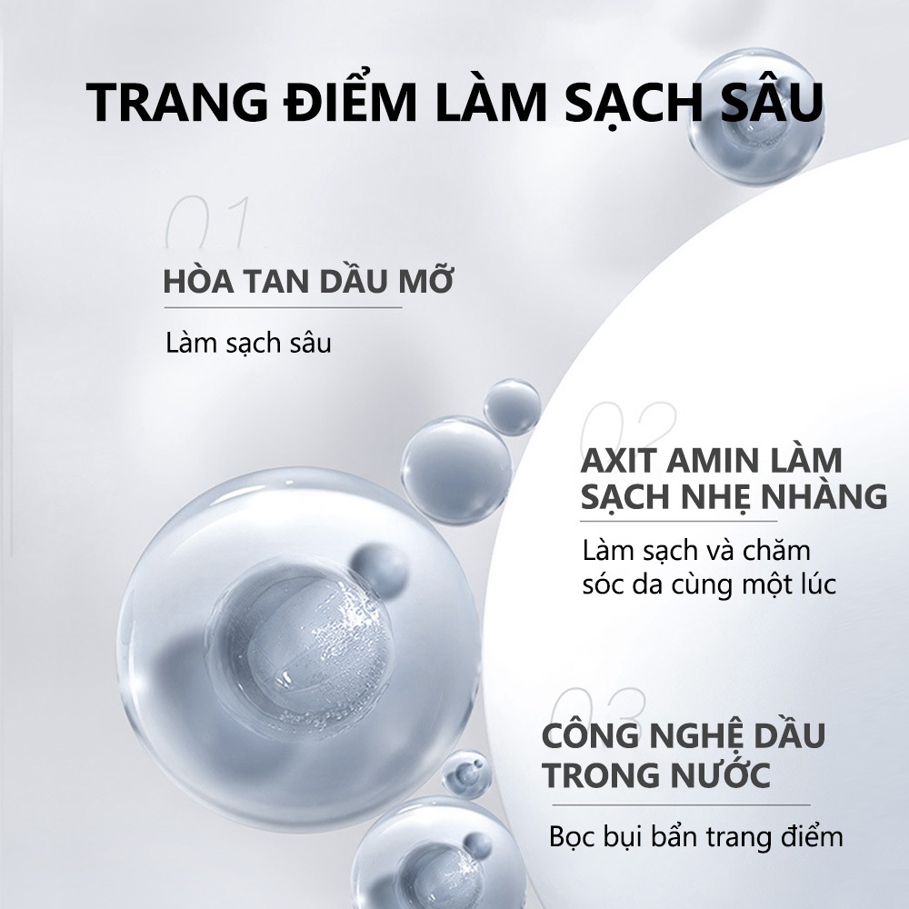 Gecomo Nước Tẩy Trang Chứa Axit amino Giúp Làm Sạch Sâu Hiệu Quả