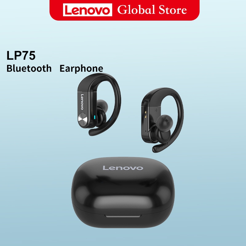 Tai nghe không dây LENOVO LP75 phiên bản thể thao 5.3 chất lượng âm thanh HiFi+micro tích hợp cho các hoạt động thể thao