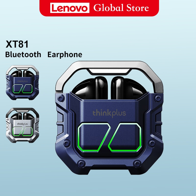 Tai nghe nhét tai không dây LENOVO XT81 chơi game bluetooth 5.3 tích hợp mi cờ rô tiện lợi cao cấp