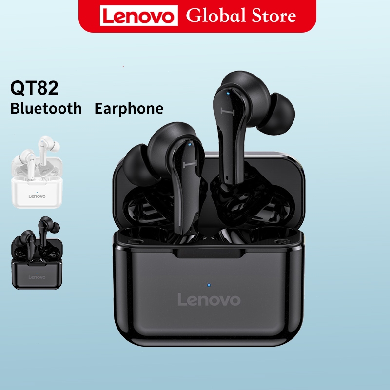 Tai nghe nhét tai LENOVO QT82 TWS 2023 không dây bluetooth chống ồn thông minh thiết kế thời trang thể thao