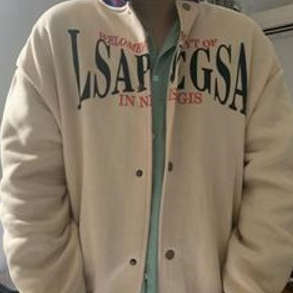 ✦ AFFLIGA ✦Áo khoác bóng chày dáng rộng thêu họa tiết chữ phong cách thu đông Hàn Quốc 2021 trẻ trung cho cặp đôi size M-2XL