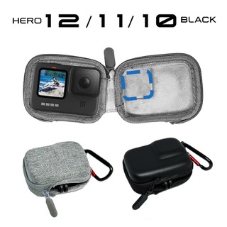 Mini Túi Đựng Bảo Vệ Bằng eva pu Màu Đen Cho gopro hero 12 11 10 9