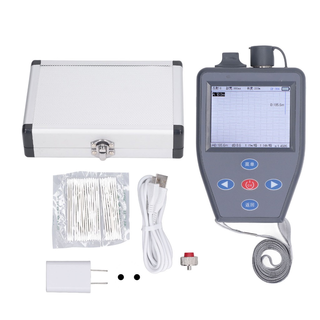 Có thể bán buôn Máy đo phản xạ miền thời gian quang OTDR 4 trong 1 sợi điện VFL Westvirginia058 Hàng giao ngay