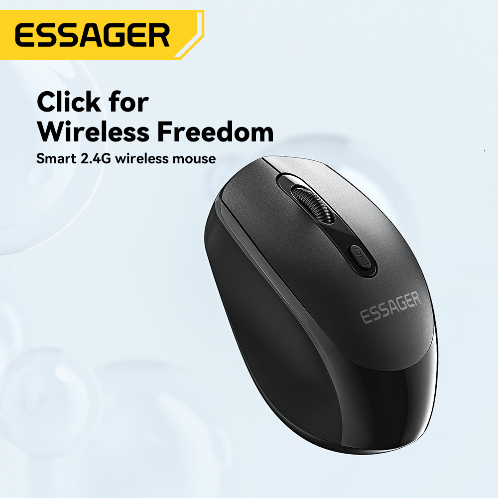 Essager Chuột không dây 2.4g 1600dpi