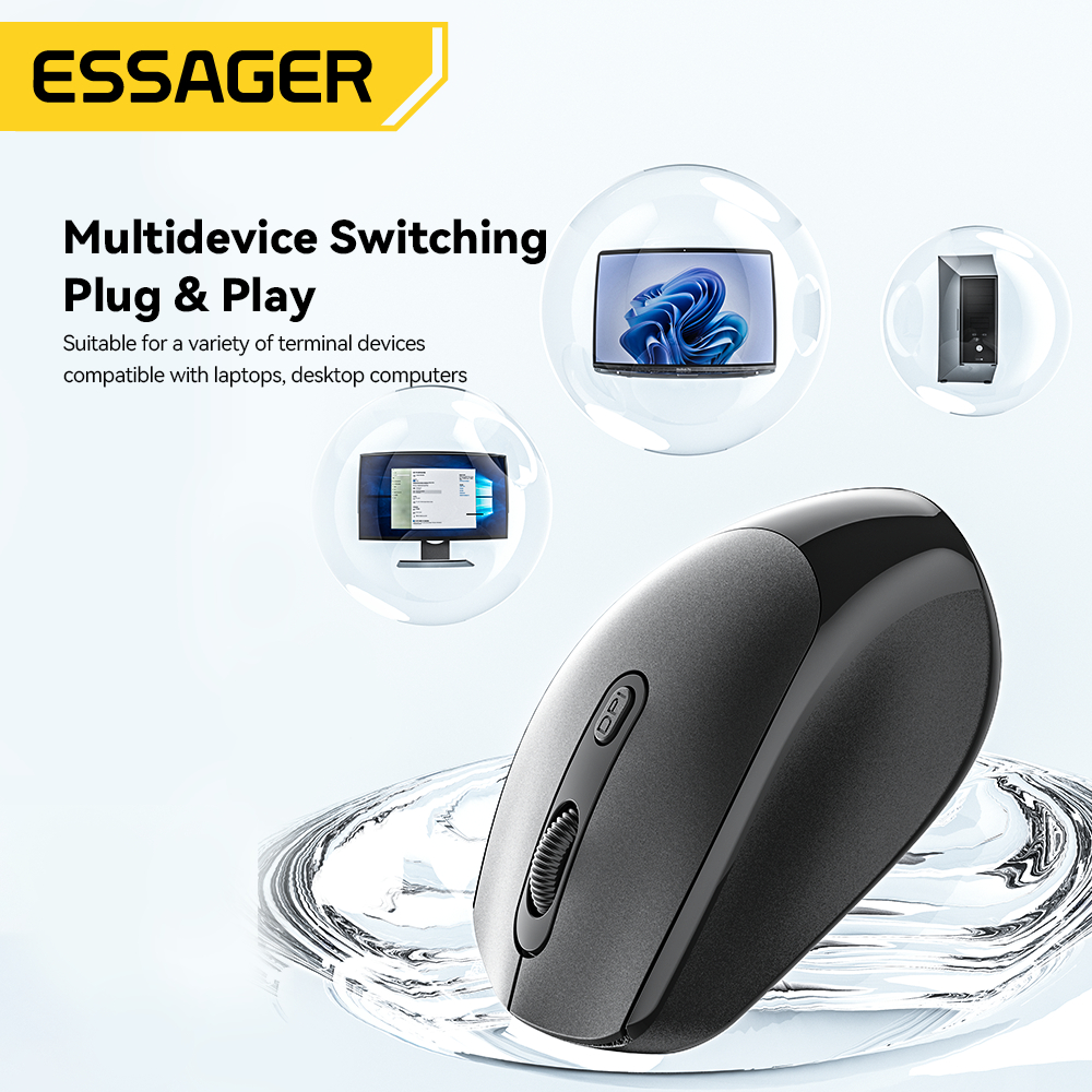 Essager Chuột không dây 2.4g 1600dpi