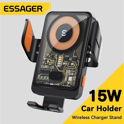 ESSAGER Giá Đỡ Điện Thoại Gắn Xe Hơi Esager 15w 15w Tiện Dụng