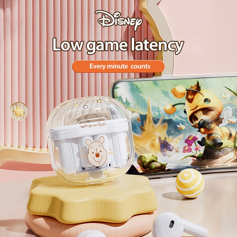 Disney Tai Nghe Nhét Tai bluetooth 5.3 hd q73 Chất Lượng Âm Thanh Chống Nước Có mic Hỗ Trợ android Và ios