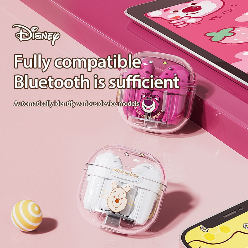Disney Tai Nghe Nhét Tai bluetooth 5.3 hd q73 Chất Lượng Âm Thanh Chống Nước Có mic Hỗ Trợ android Và ios