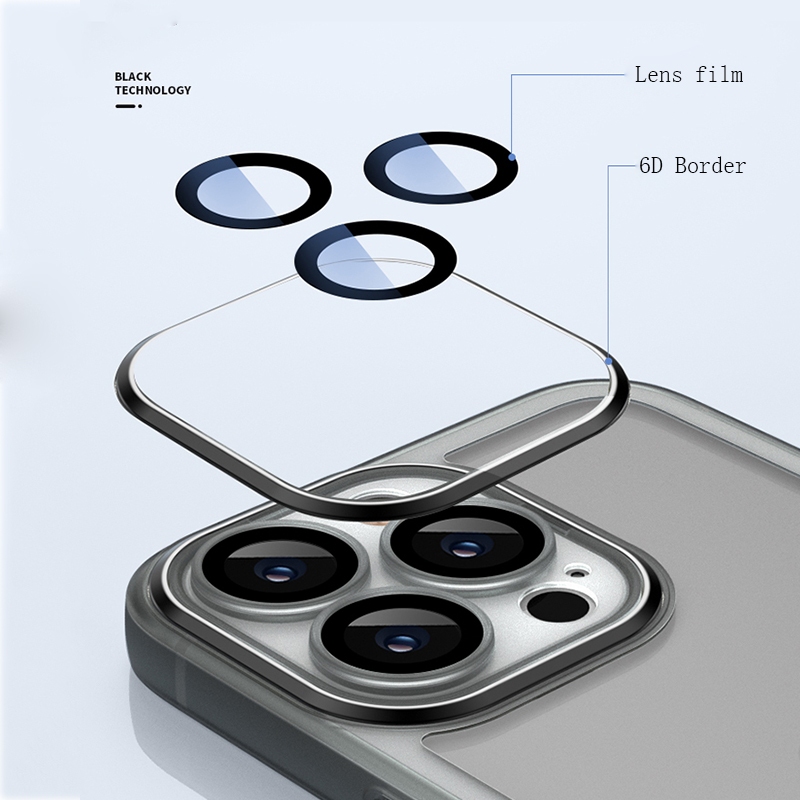 Ôp Điện Thoại Silicon Dẻo Trong Suốt Kèm Miếng Dán Bảo Vệ Camera Cho xiaomi mi 13 12 11 lite 5g ne 13t 12t 11t pro Ốp