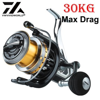 Máy câu cá tốc độ cao 30kg 6 + 1bb