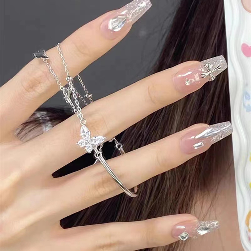 Vòng Tay Dây Tua Rua Màu Sắc Bạc Phong Cách Hàn Quốc Dành Cho Nữ