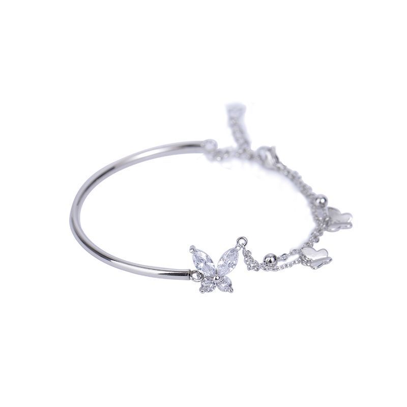 Vòng Tay Dây Tua Rua Màu Sắc Bạc Phong Cách Hàn Quốc Dành Cho Nữ